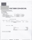 Factura Comercial animal vivo